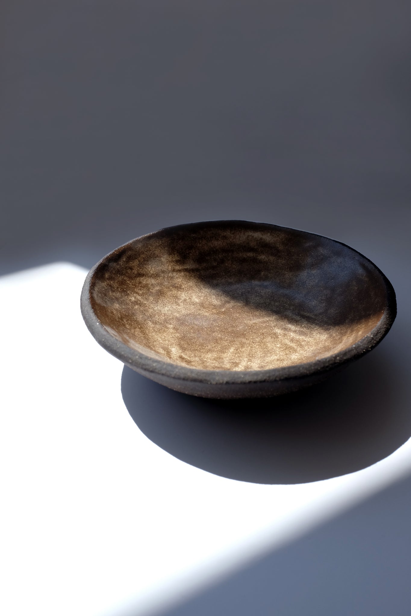 Rough dessert bowl — Cream