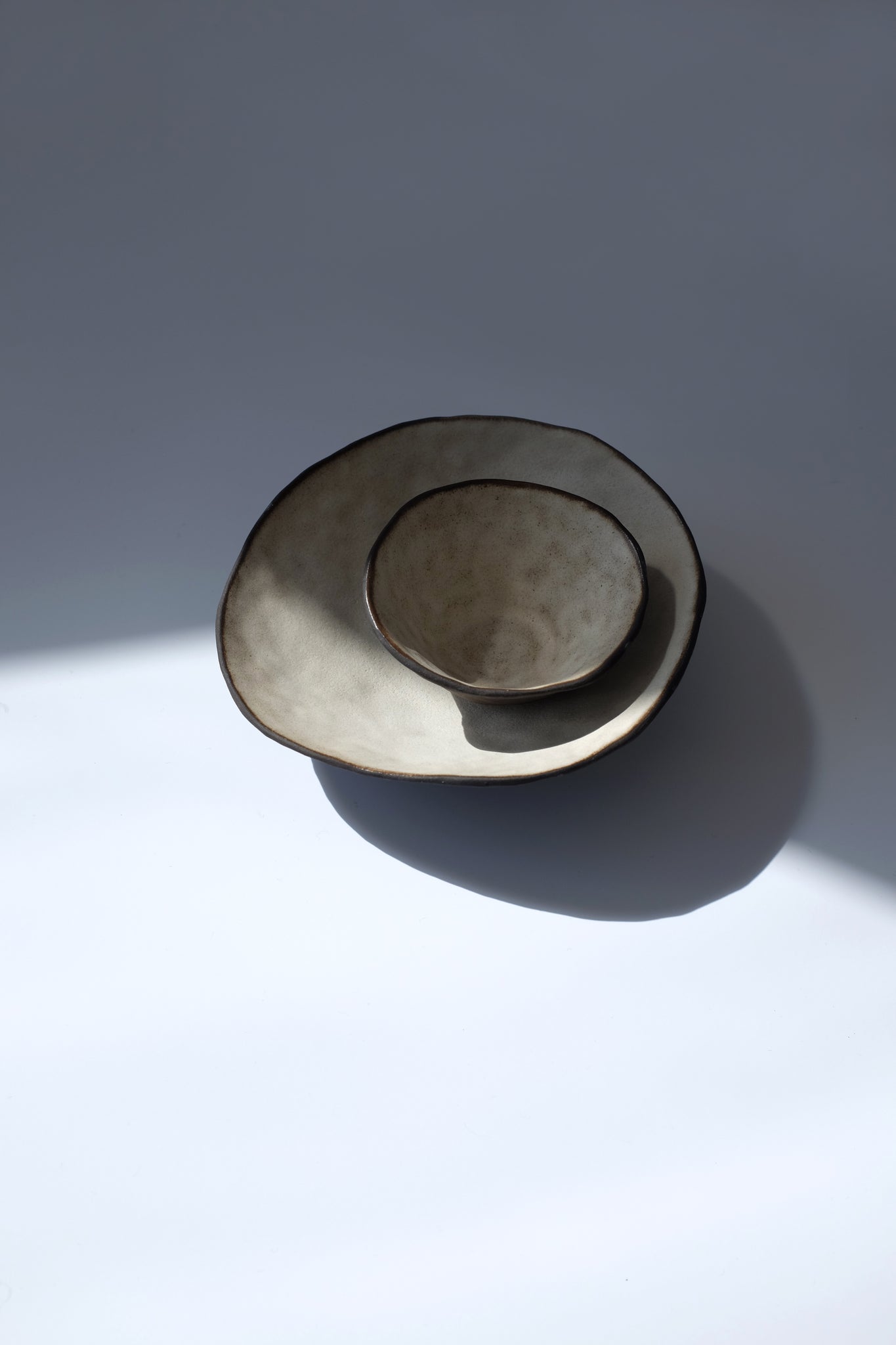 Salt dish — Cream